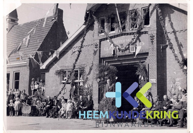 Pannerden Bevrijdings feest augustus 1945 Coll.j. van Ingen